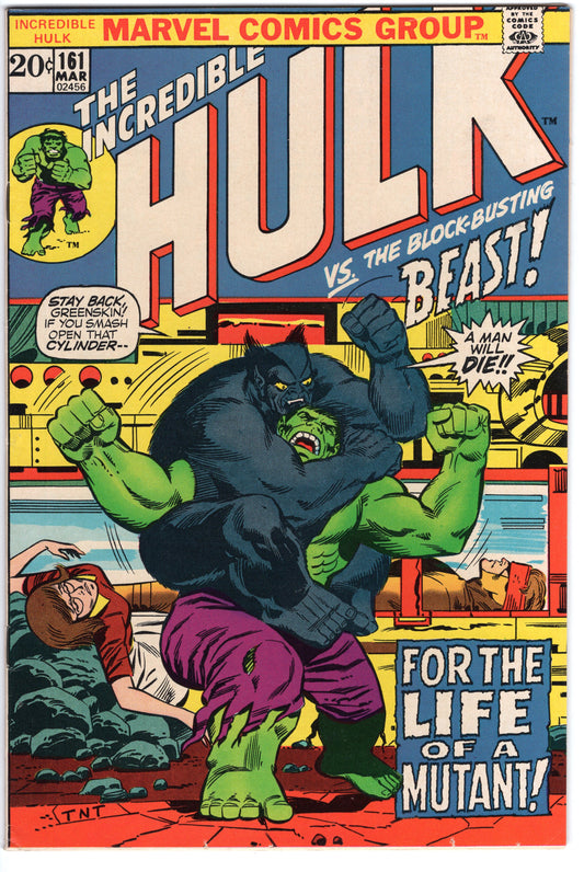 INCREDIBLE HULK, VOL. 1 #161 VG/FN (5.0)