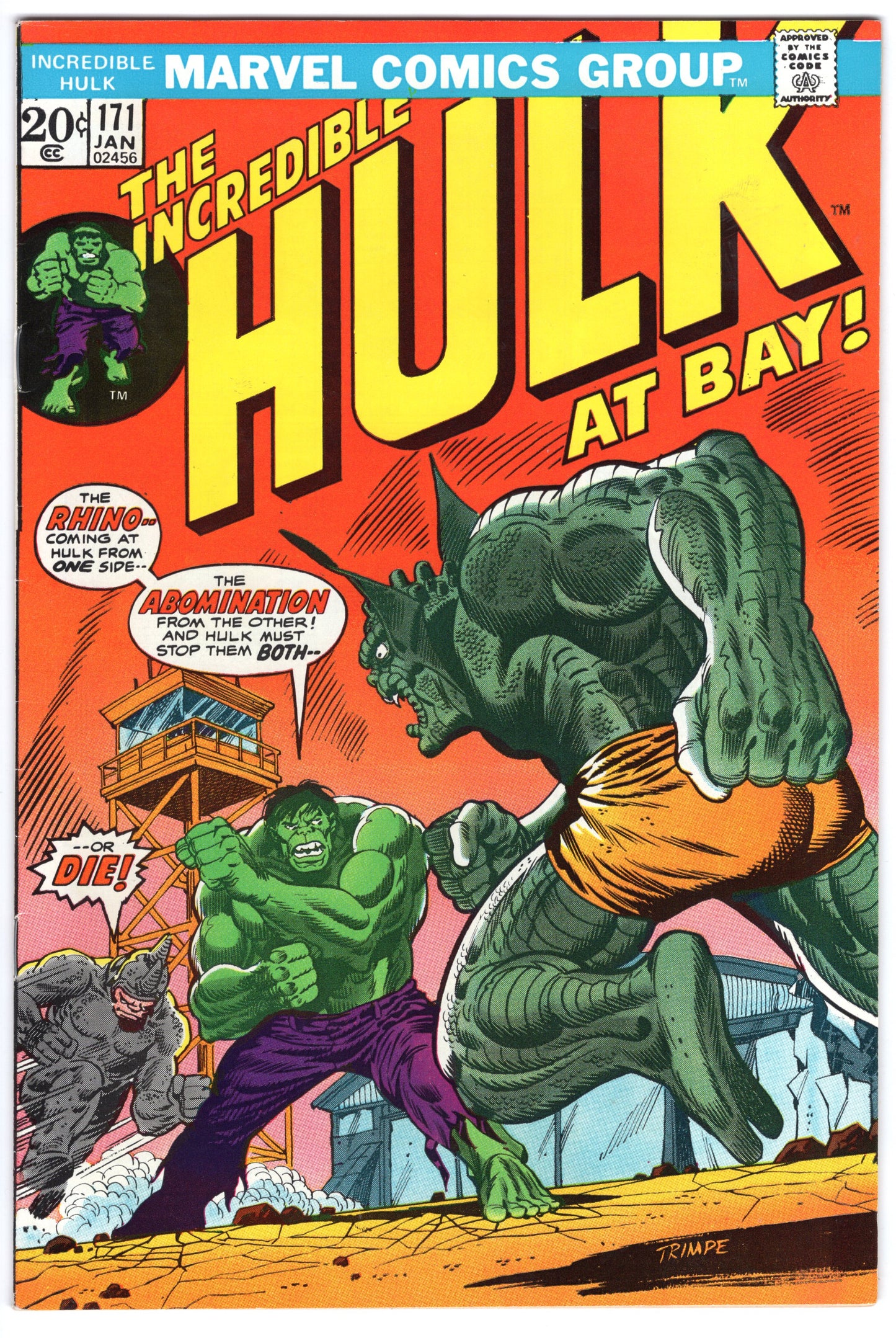 INCREDIBLE HULK, VOL. 1 #171 VF/NM (9.0)