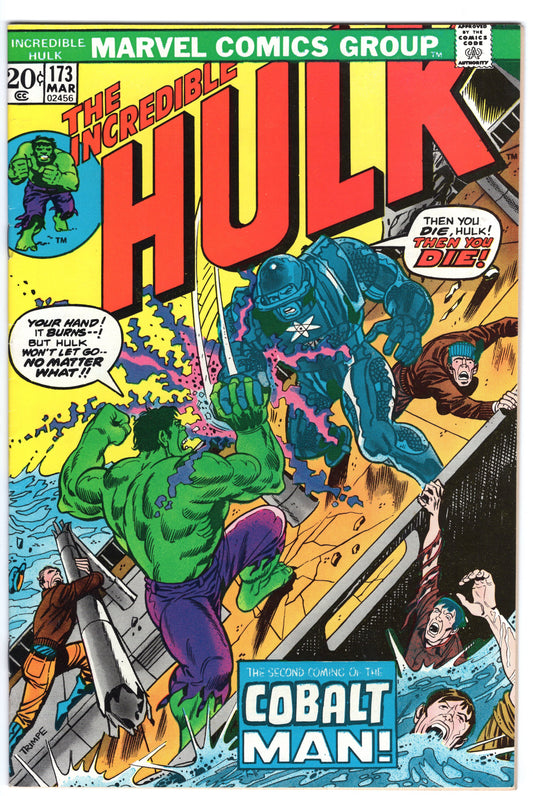 INCREDIBLE HULK, VOL. 1 #173 FN/VF (7.0)