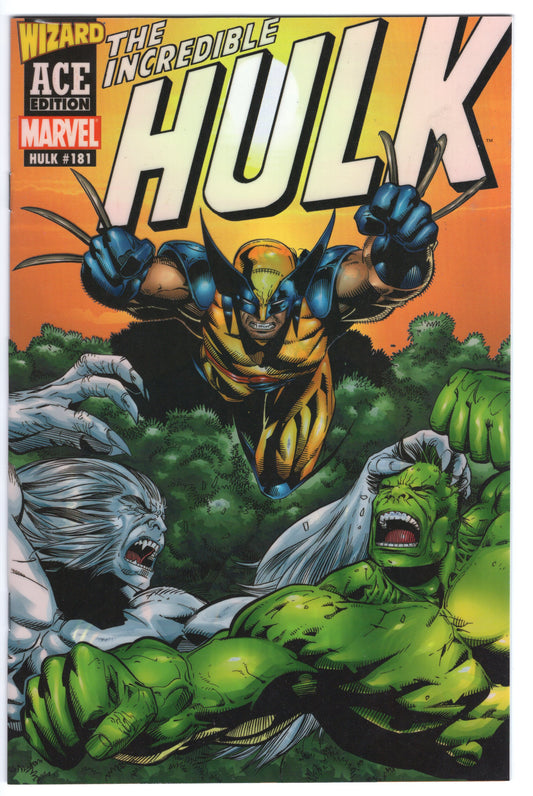 INCREDIBLE HULK, VOL. 1 #181 WIZARD ACE EDITION NM (9.4)