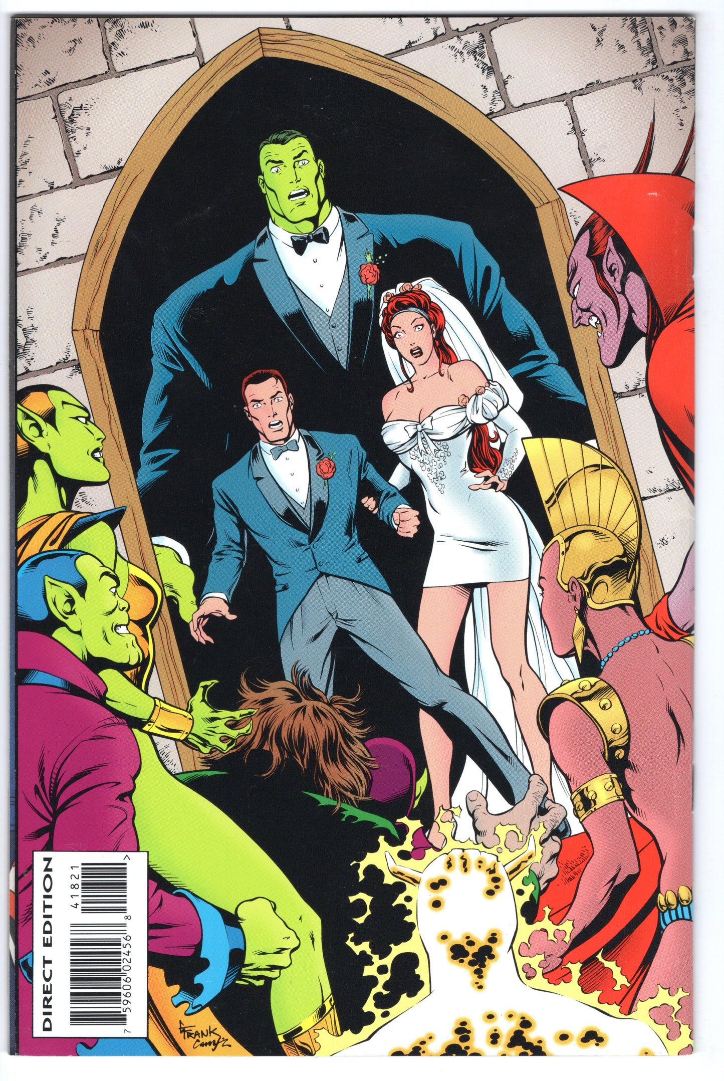 INCREDIBLE HULK, VOL. 1 #418 9.4 (NM) - SIGNED BY GARY FRANK