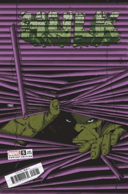 Hulk, Vol. 4 #5 - Fornes Window Shades Variant