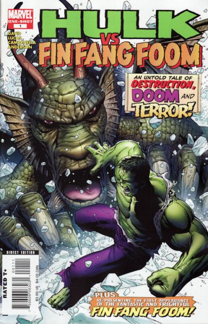 HULK VS FIN FANG FOOM ONE SHOT