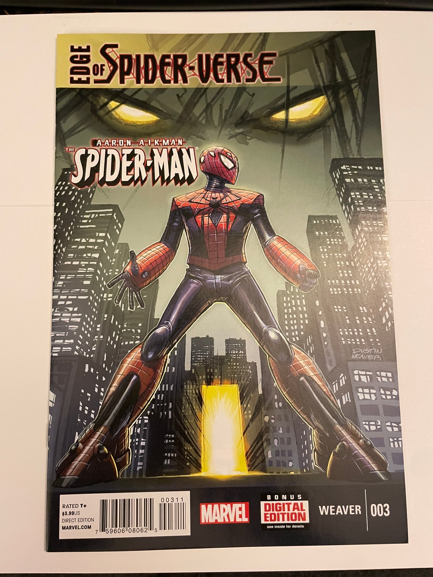 EDGE OF SPIDER-VERSE, VOL. 1 #1-5 (FIRST PRINTS)