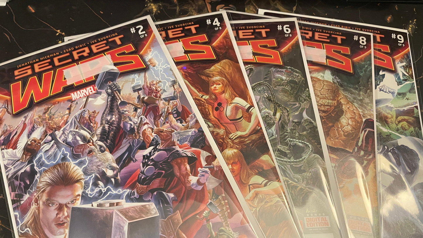 SECRET WARS (2015) #1-9