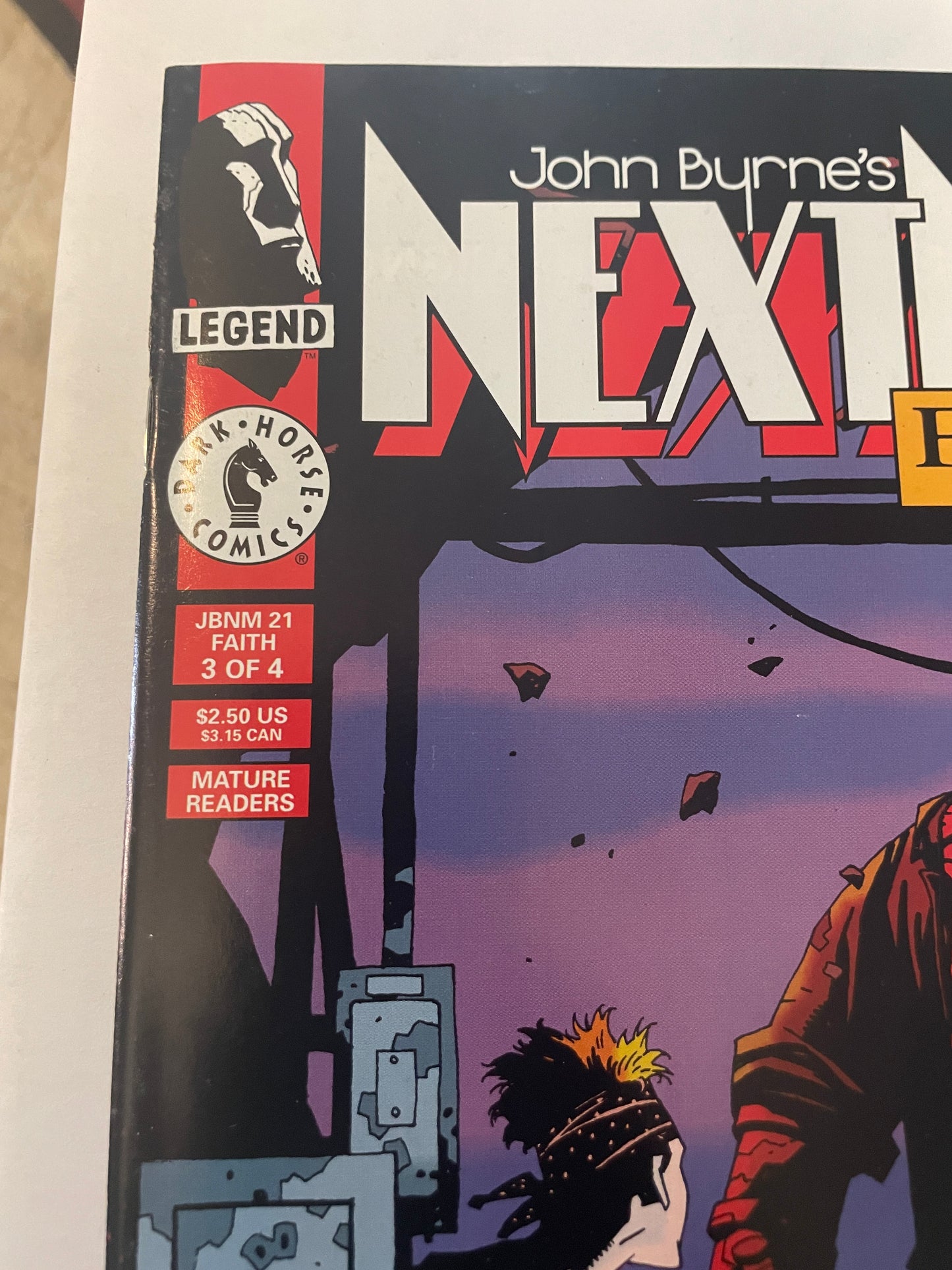 NEXT MEN #21 - FIRST APPEARANCE OF HELLBOY VF/NM