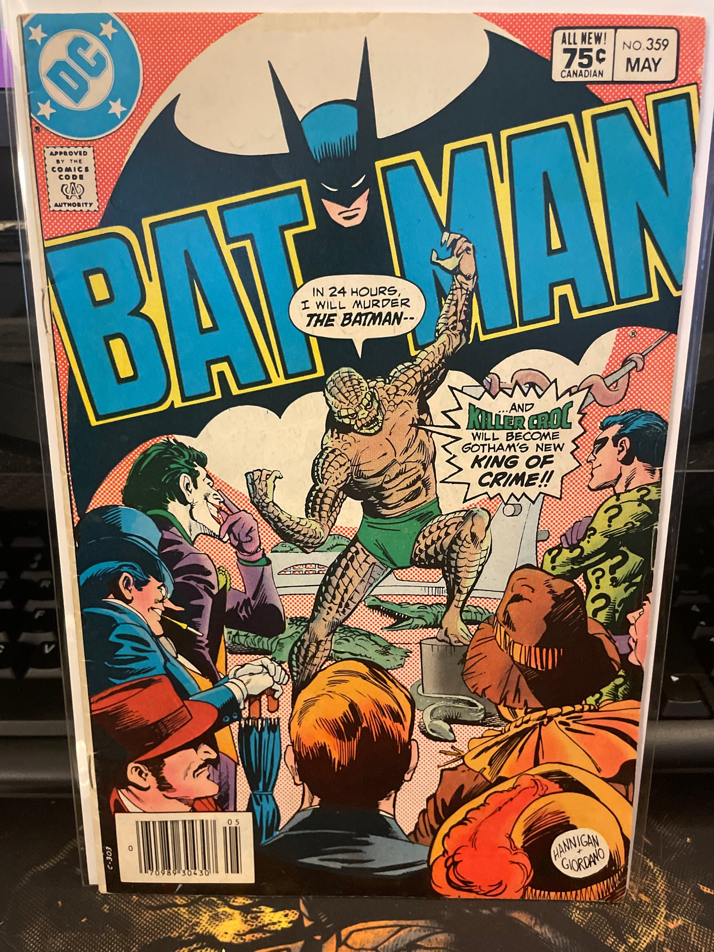 BATMAN, VOL. 1 #359 CPV