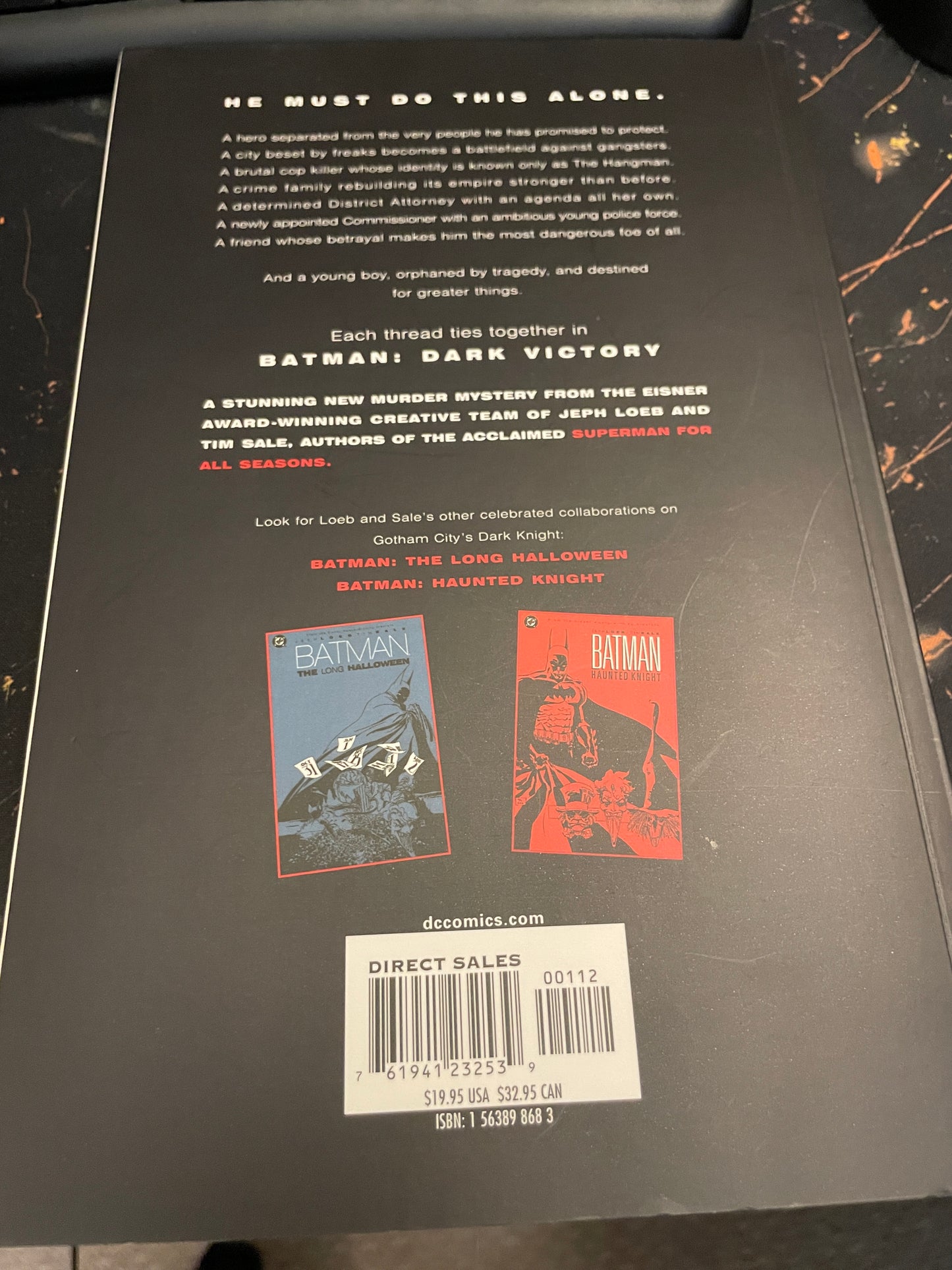 BATMAN: DARK VICTORY TP 2001