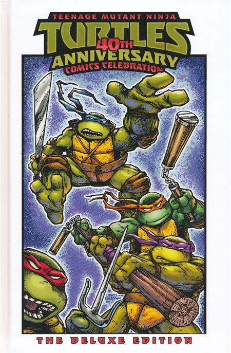 TMNT 40TH ANNIV COMICS CELEBRATION DLX ED HC