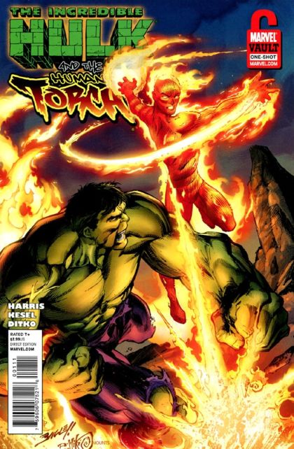 INCREDIBLE HULK & HUMAN TORCH FROM MARVEL VAULT #1