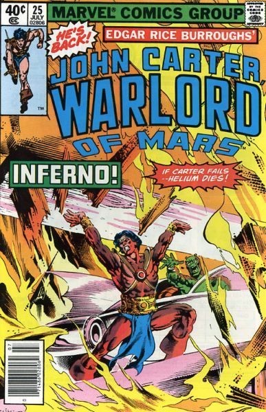 JOHN CARTER, WARLORD OF MARS #25