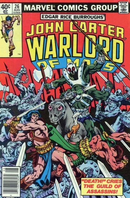 JOHN CARTER, WARLORD OF MARS #26