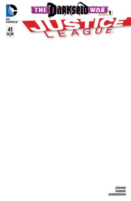 Justice League, Vol. 1 #41 Blank Cover