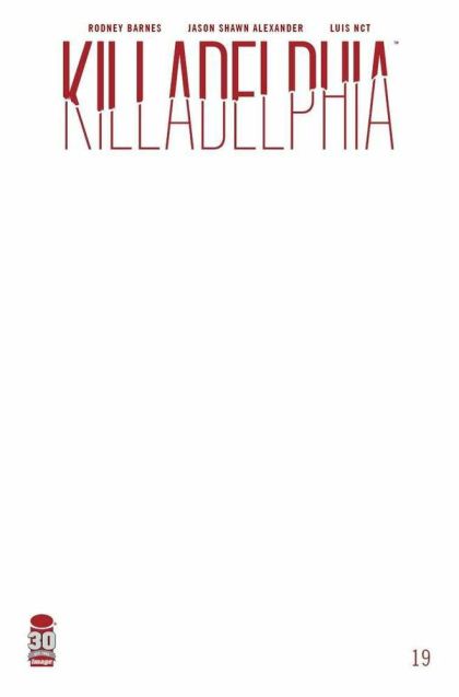 Killadelphia #19 Blank Convention Cover