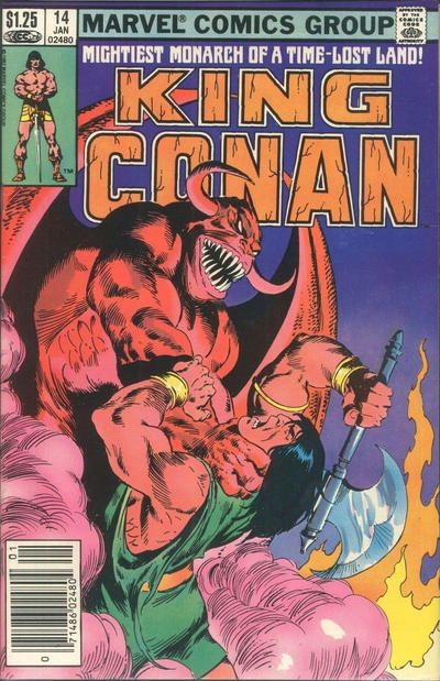 CONAN THE KING / KING CONAN #14 (NEWSSTAND)