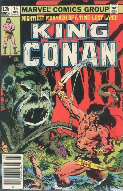 CONAN THE KING / KING CONAN #15 (CPV NEWSSTAND)