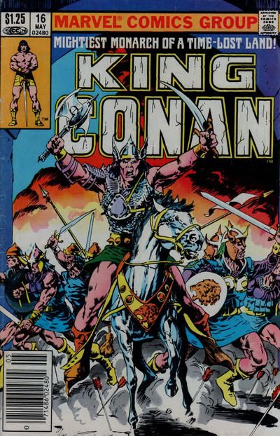 CONAN THE KING / KING CONAN #16 (CPV NEWSSTAND)