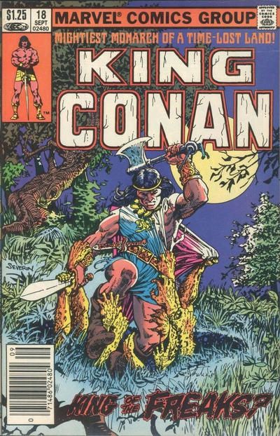 CONAN THE KING / KING CONAN #18 (CPV NEWSSTAND)
