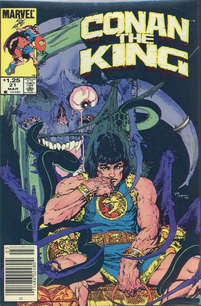 CONAN THE KING / KING CONAN #21 (CPV NEWSSTAND)