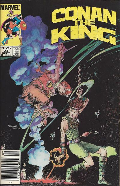 CONAN THE KING / KING CONAN #24 (CPV NEWSSTAND)
