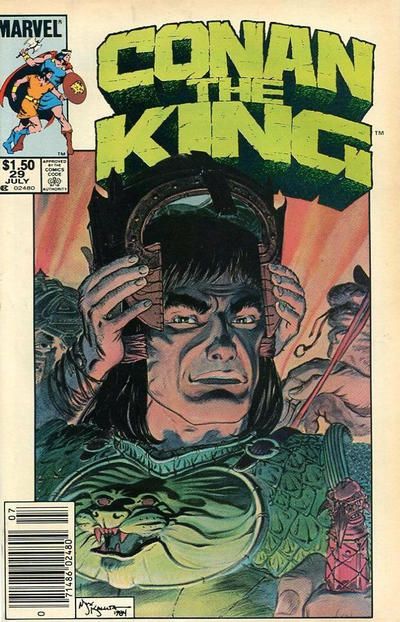 CONAN THE KING / KING CONAN #29 (CPV NEWSSTAND)
