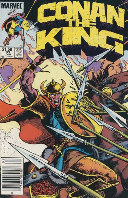 CONAN THE KING / KING CONAN #32 (CPV NEWSSTAND)