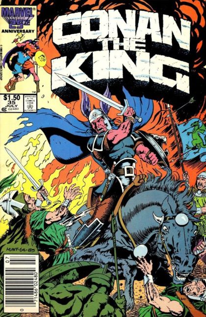 CONAN THE KING / KING CONAN #35 (CPV NEWSSTAND)