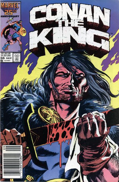 CONAN THE KING / KING CONAN #36 (CPV NEWSSTAND)