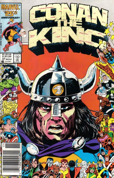 CONAN THE KING / KING CONAN #37 (CPV NEWSSTAND)