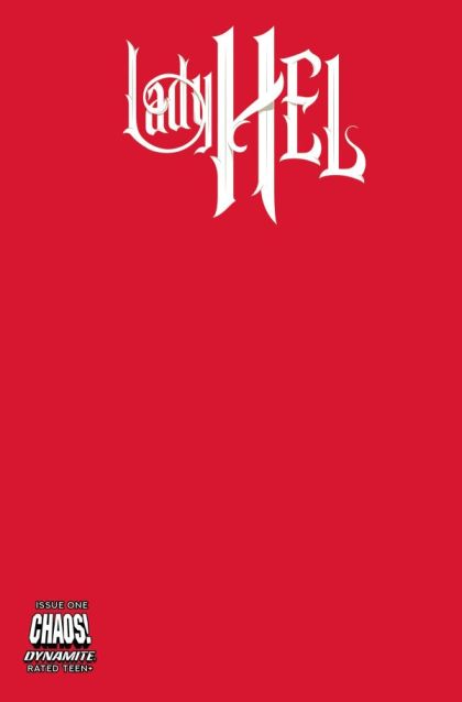 Lady HEL #1 Red Blank Variant