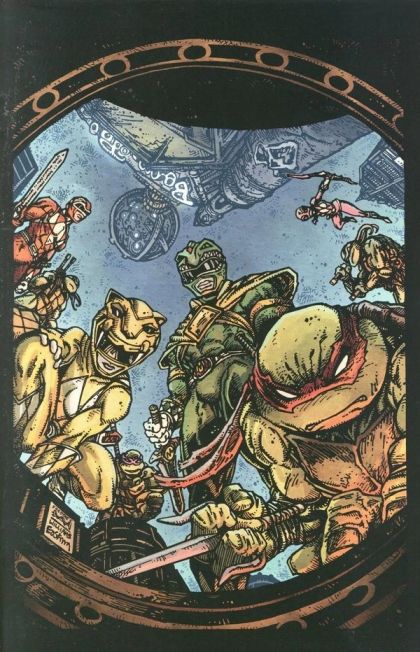 MMPR / TMNT III #1 Kevin Eastman Intermix Polybag Virgin Variant