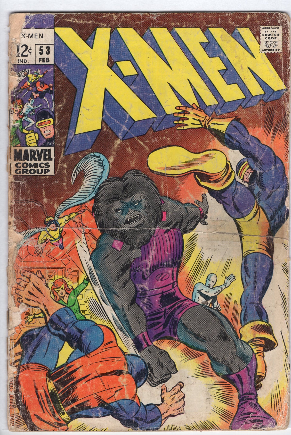 UNCANNY X-MEN, VOL. 1 #53 (LOW-GRADE)