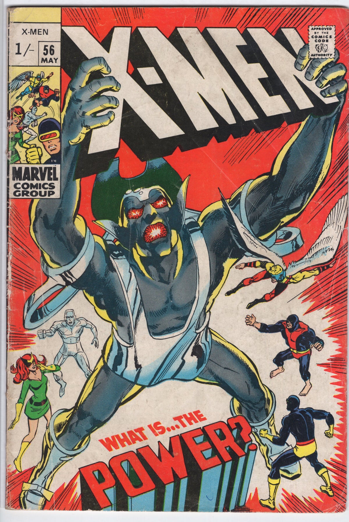UNCANNY X-MEN, VOL. 1 #56 (UK PRICE VARIANT)