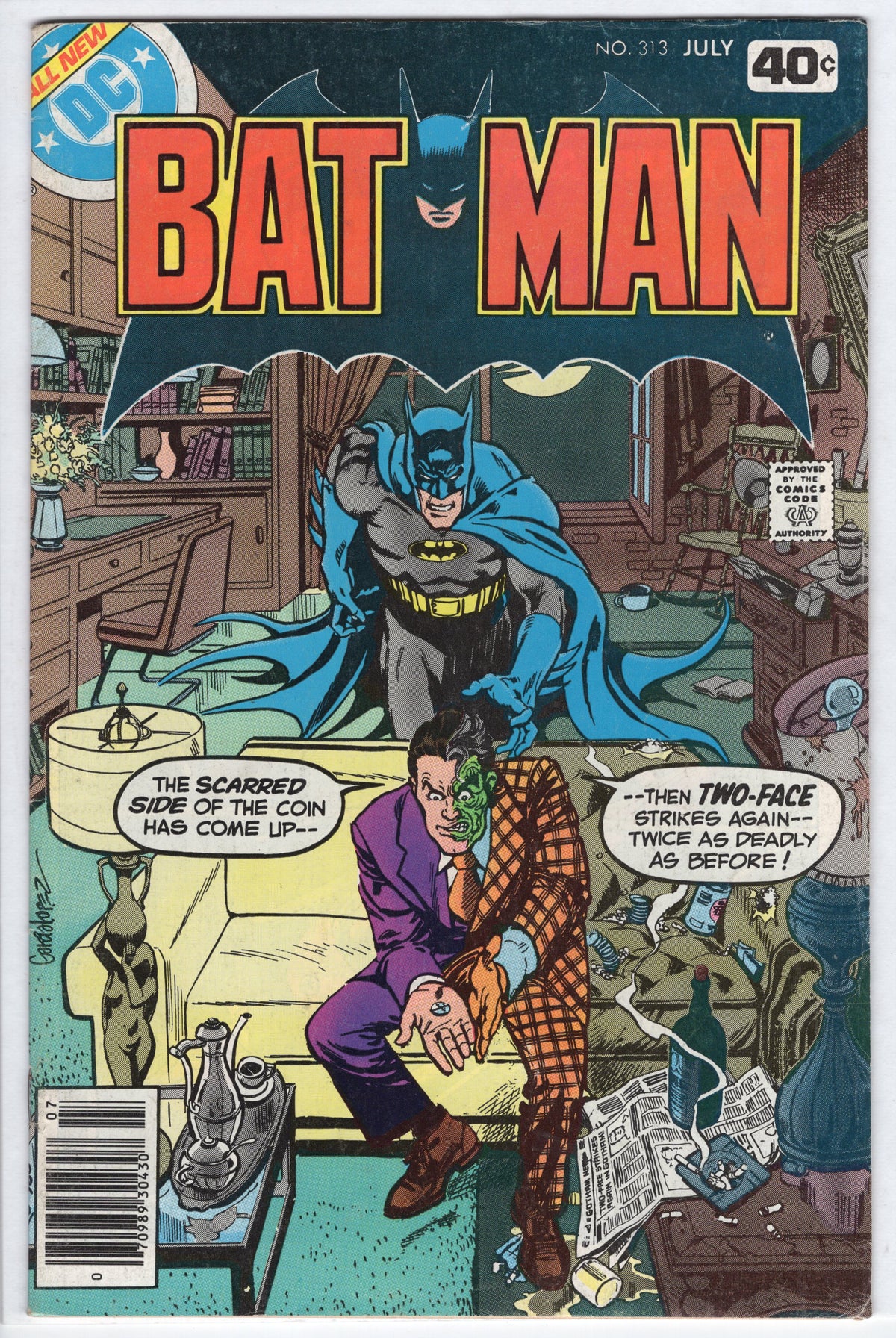 BATMAN, VOL. 1 #313 NEWSSTAND