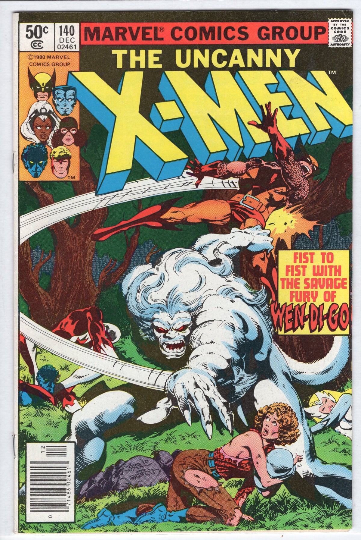 UNCANNY X-MEN, VOL. 1 #140 NEWSSTAND