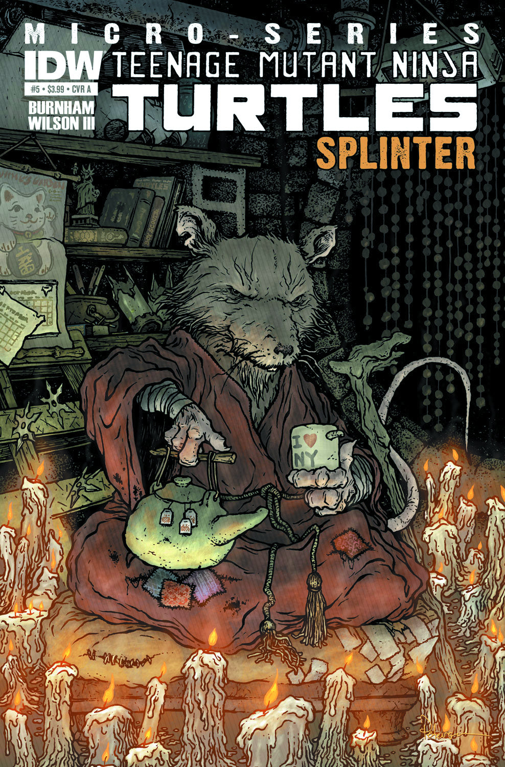 TMNT MICRO SERIES #5 SPLINTER