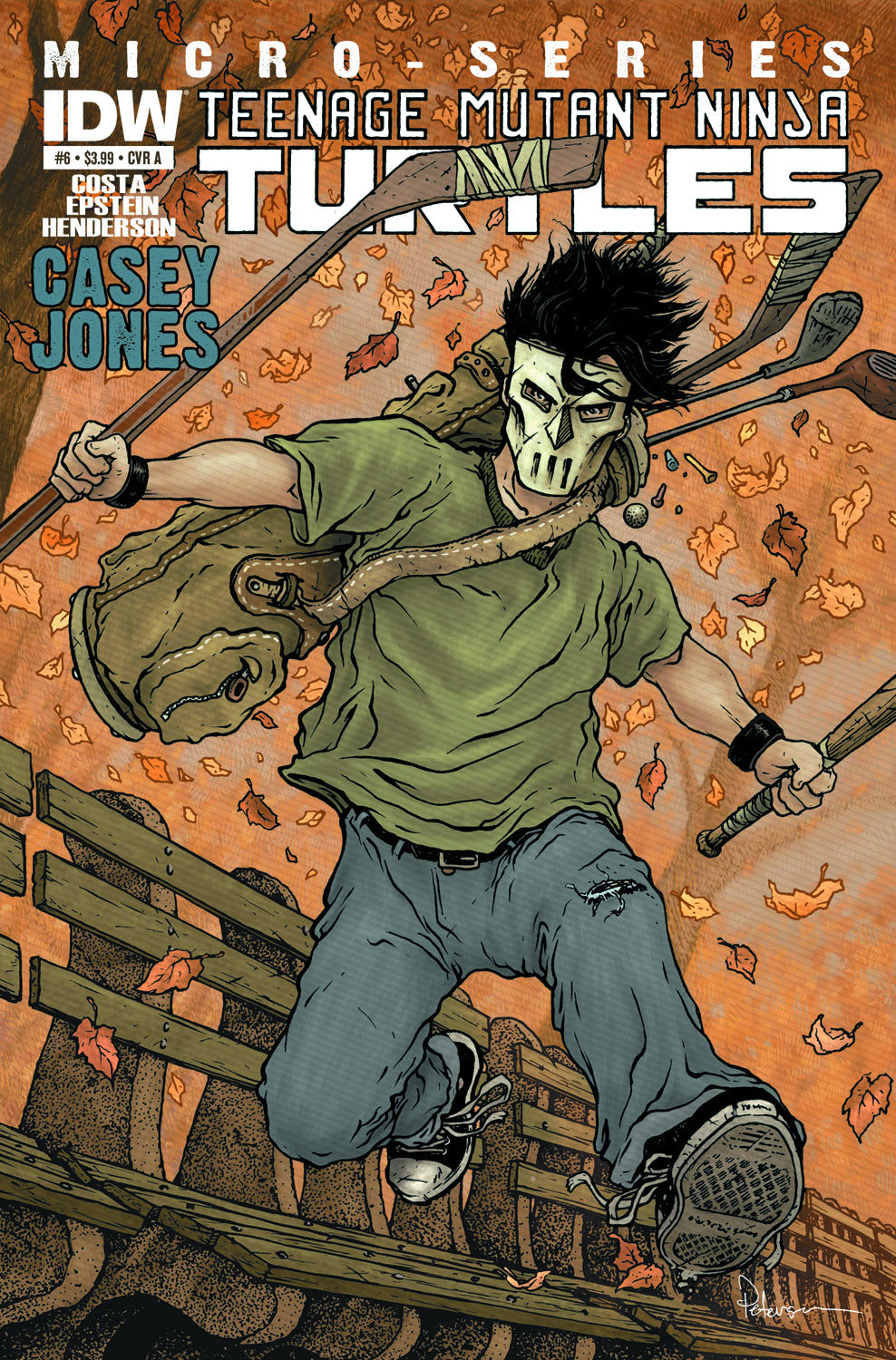 TMNT MICRO SERIES #6 CASEY JONES