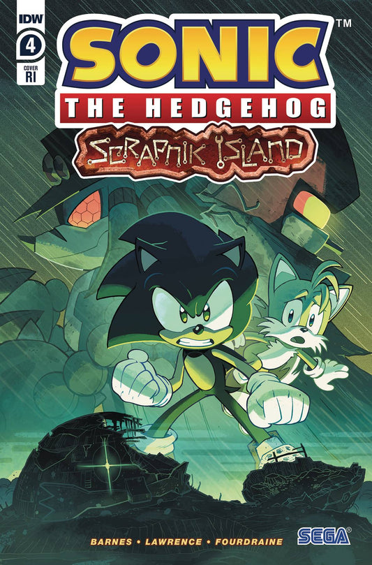 Sonic the Hedgehog Scrapnik Island #4 1:10 Ratio Variant