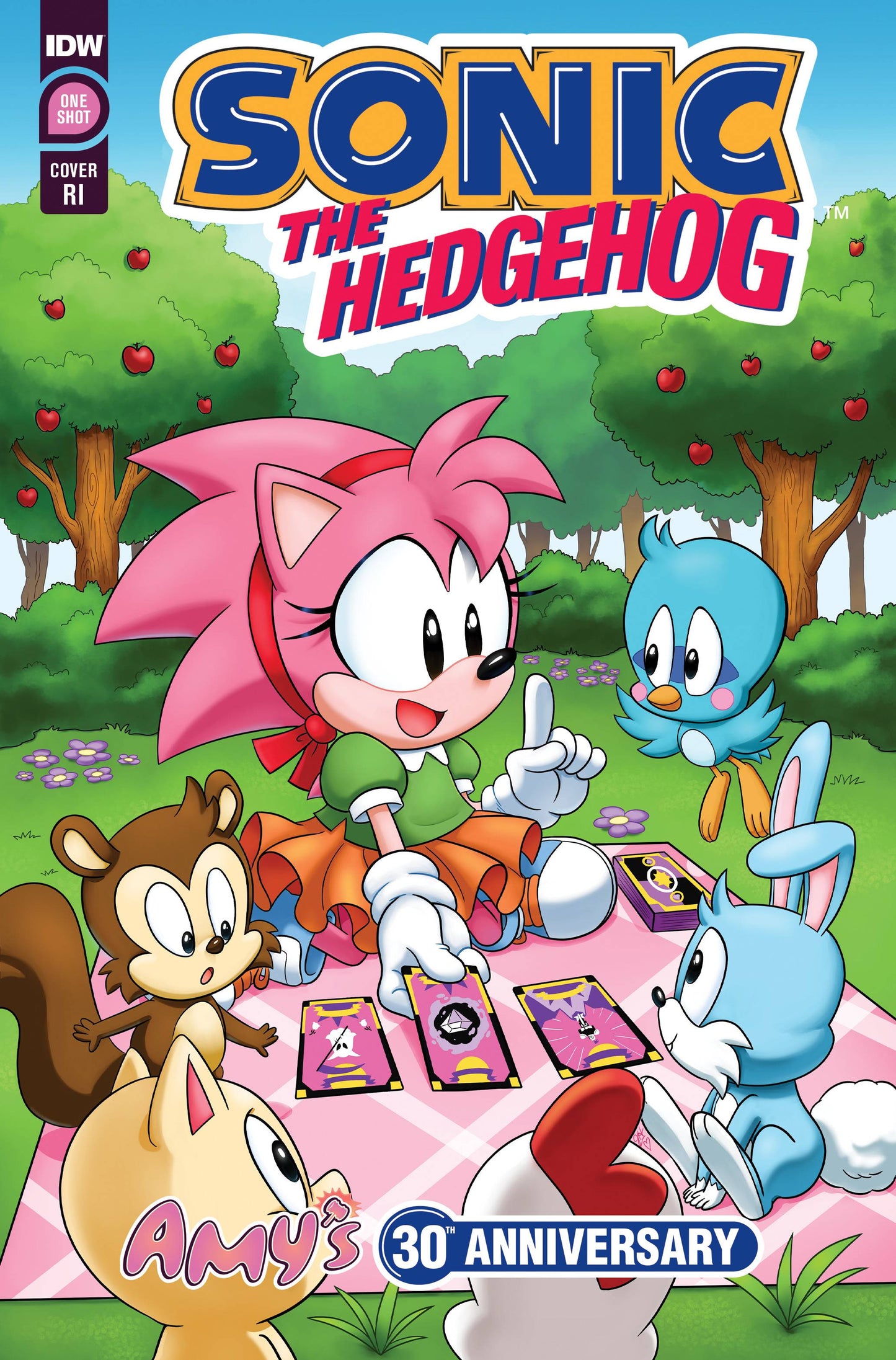 Sonic the Hedgehog Amy's 30th Anniversary (One Shot) 1:10 Ratio Variant