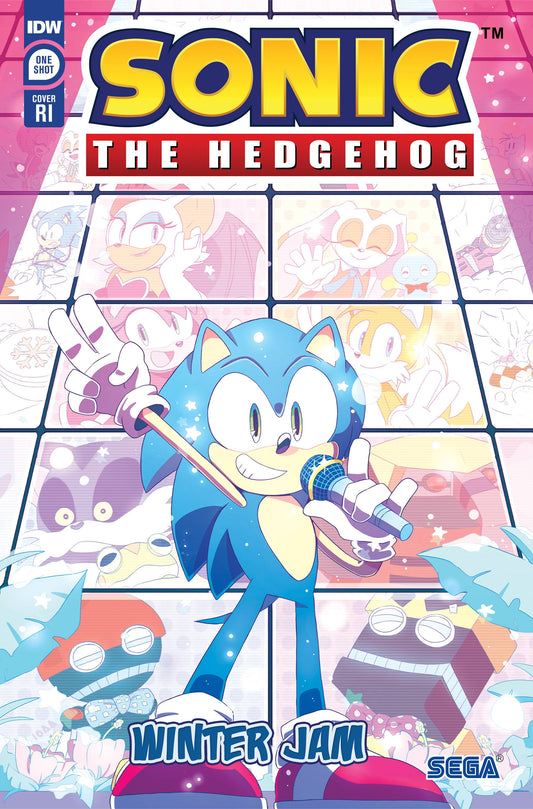 Sonic the Hedgehog Winter Jam Oneshot #1 1:10 Ratio Variant