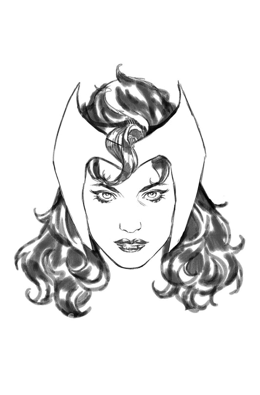 SCARLET WITCH AND QUICKSILVER #2 50 COPY INCV SKETCH VIR VAR
