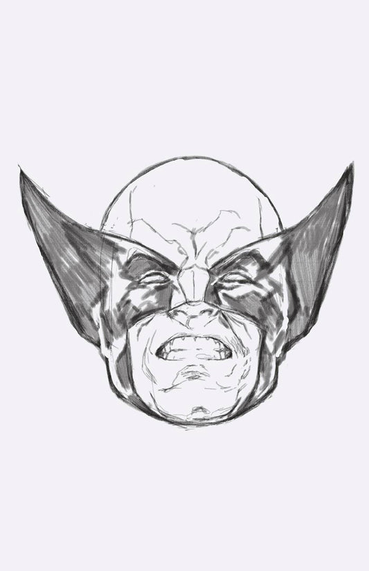 WEAPON X-MEN #1 50 COPY INCY BROOKS HEADSHOT SKETCH VIR VAR