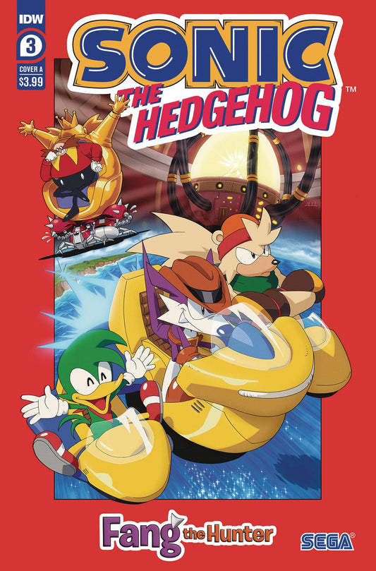 SONIC THE HEDGEHOG FANG THE HUNTER #3 CVR A