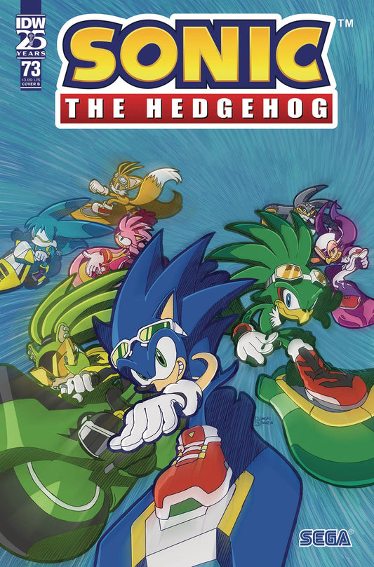 Sonic the Hedgehog #73 Fonseca Cover