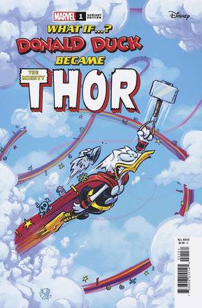 What If Donald Duck Became Thor #1 Skottie Young