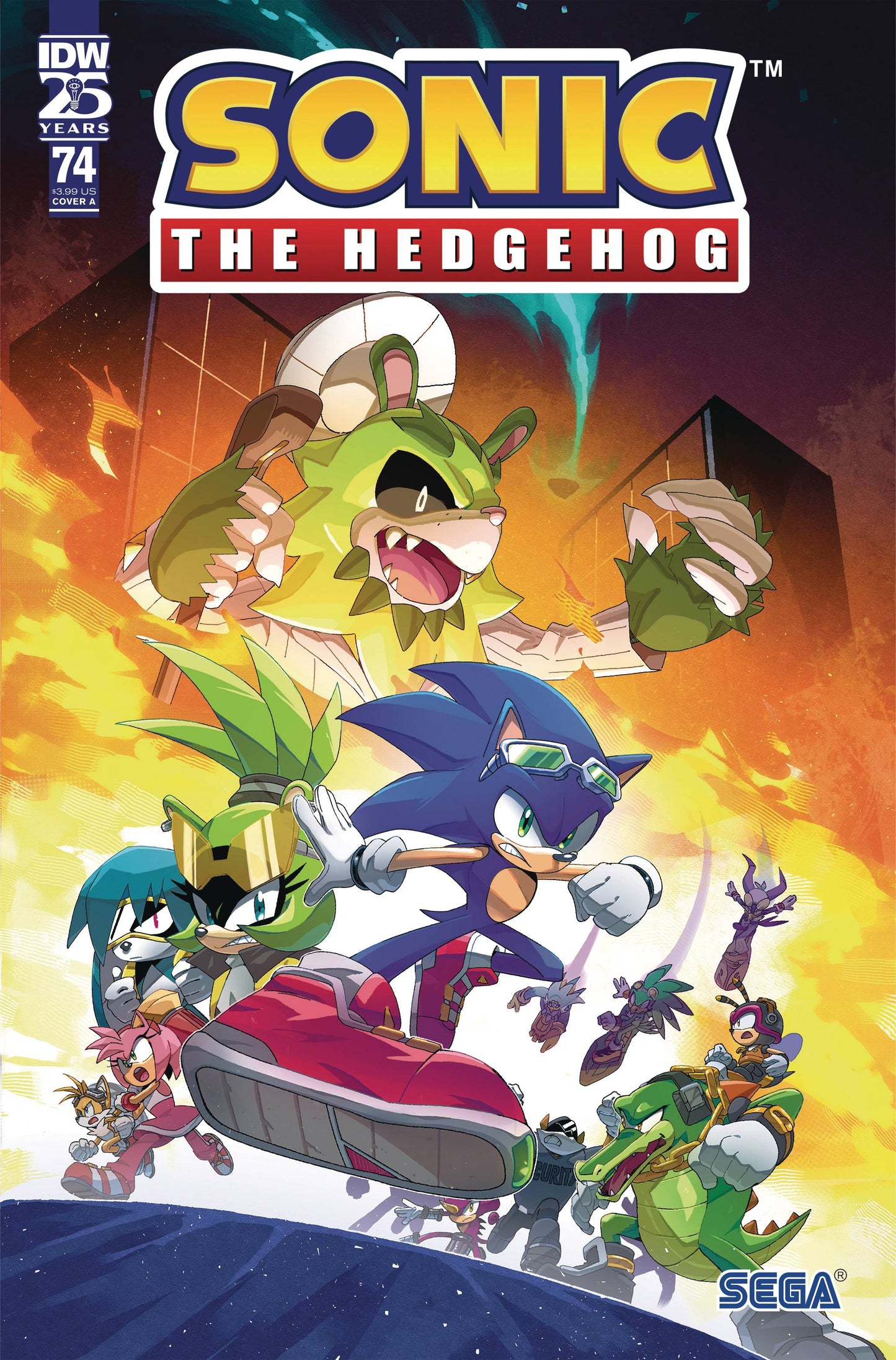 Sonic the Hedgehog #74 CVR A