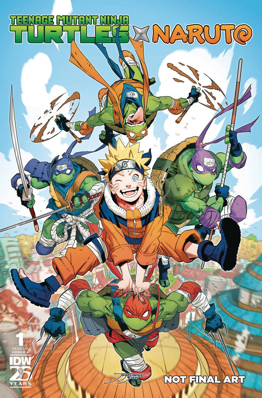 TMNT X Naruto #1 CVR A Jimenez