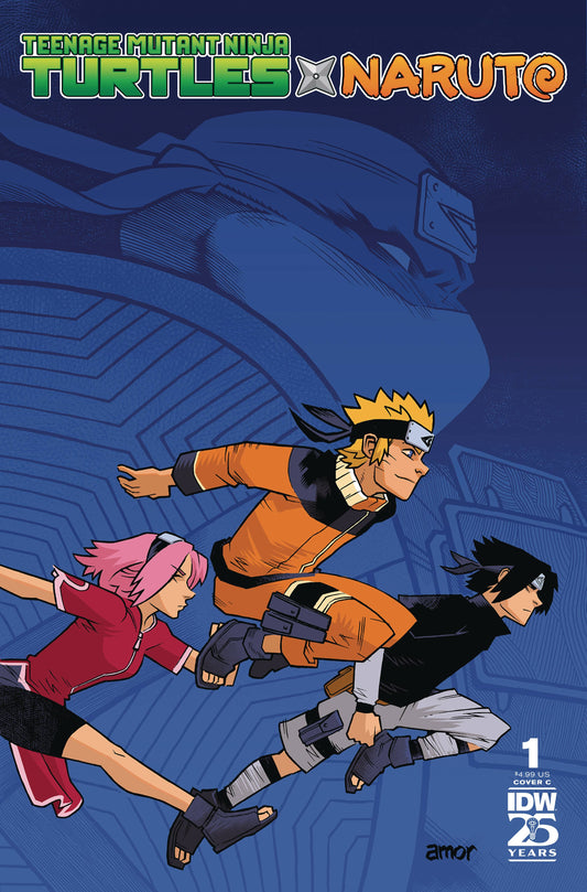 TMNT X Naruto #1 CVR C Amor