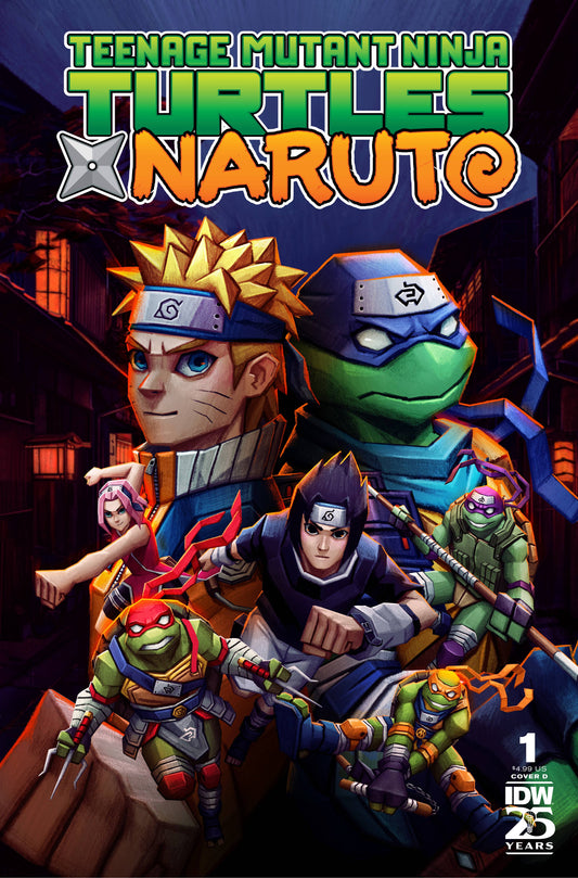 TMNT X Naruto #1 CVR D Moncayo