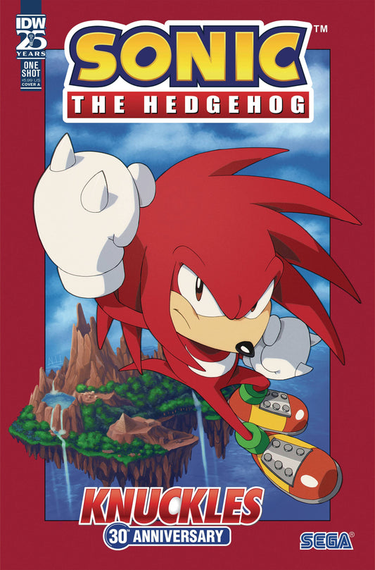 Sonic The Hedgehog Knuckles 30th Anniversary #1 CVR A